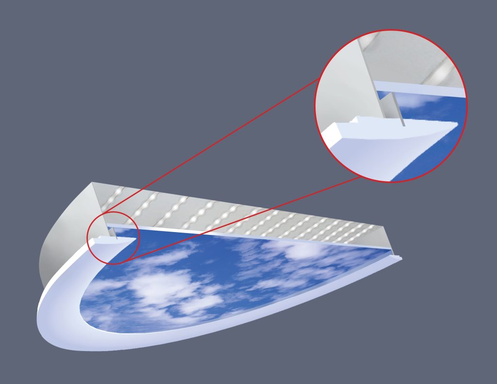 Sky Factory Aperture Cross Section Detail