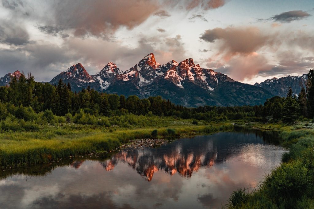 Image 4 Teton Mountains at Sunset