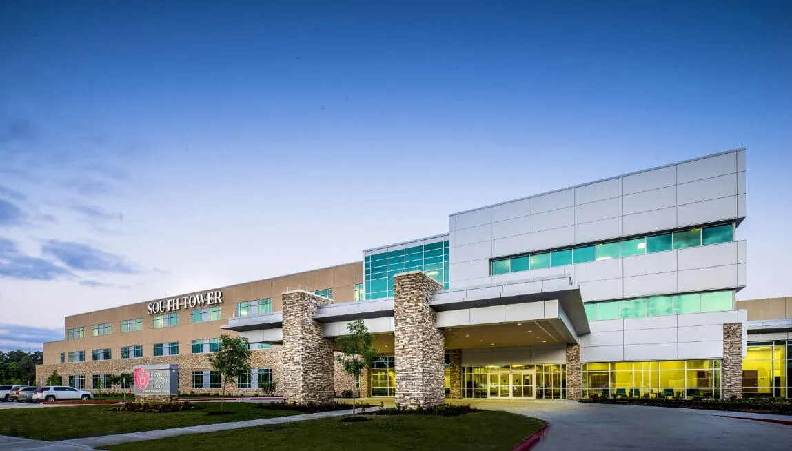 Kingwood Women & Children's Medical Clinic, facade Gould Turner