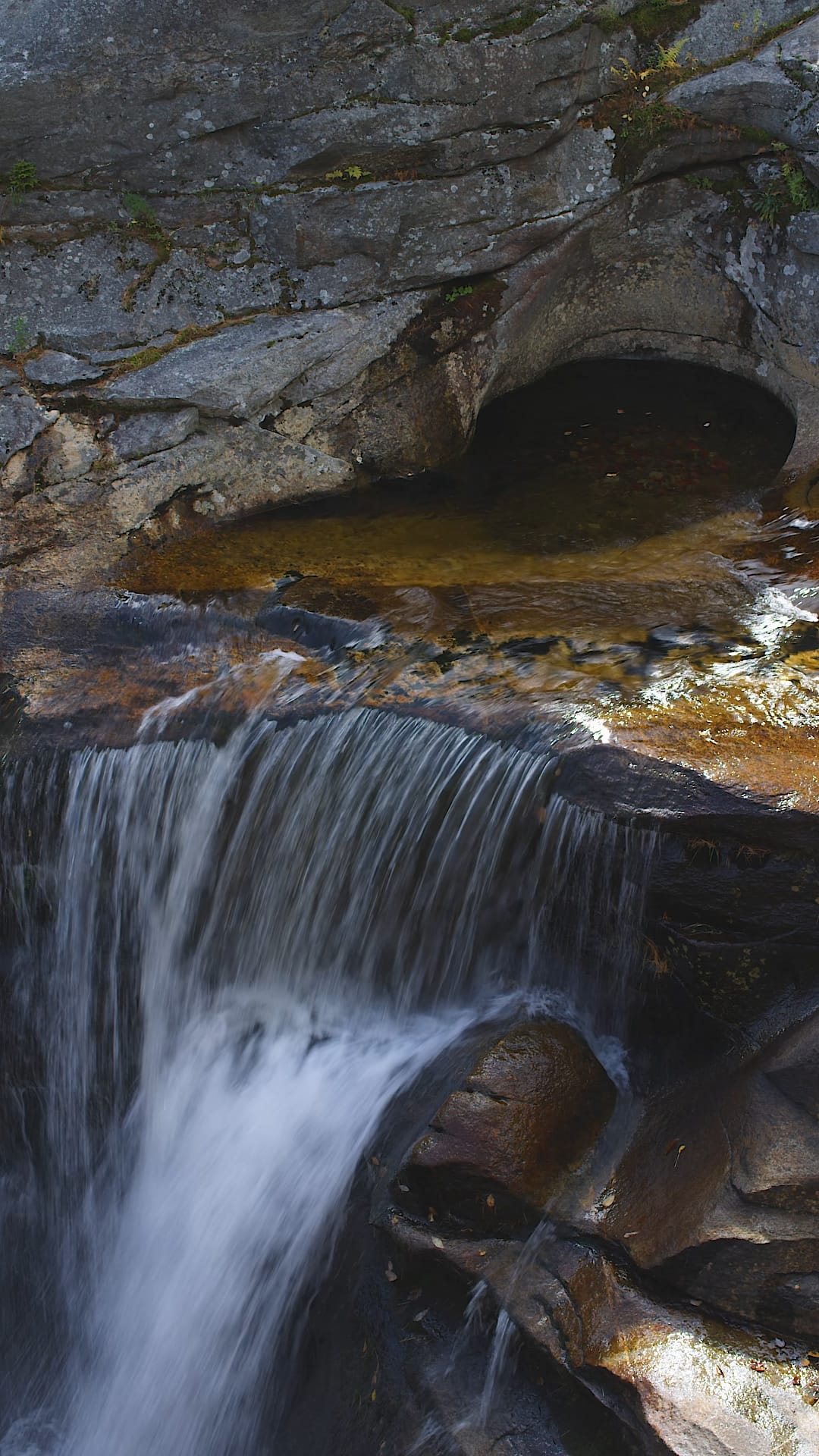 Screw Auger Falls with pool