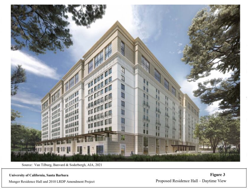 UCSB Munger Hall Proposed Residential Hall