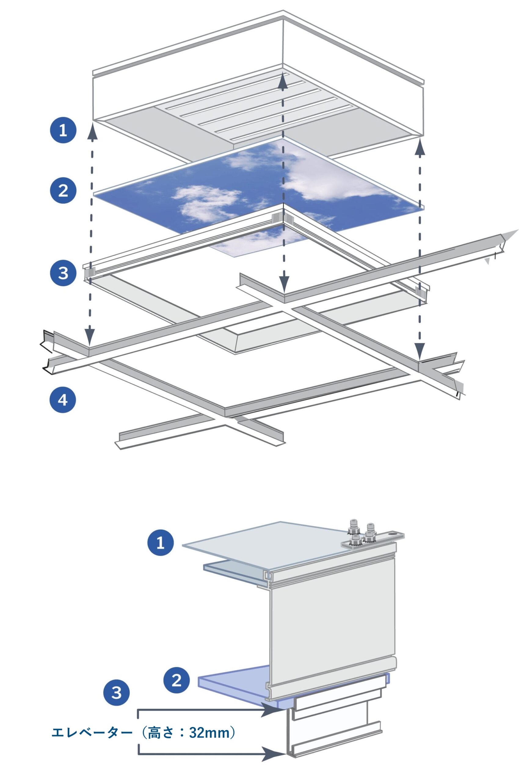 Classic Exploded View with cross section 1A copy